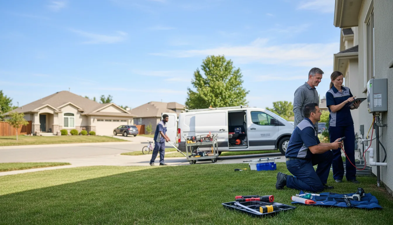 Tankless water heater service in Pennsylvania